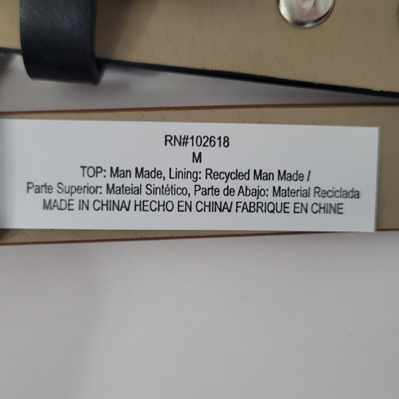 Steve Madden Womens 2 Pack Brown and Black Buckle Belts - Picture 8 of 10